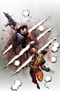 The Punisher vs. Wolverine by Marc Silvestri